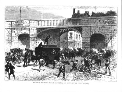 Attack on the Prison Van at Manchester, and the Rescue of the Fenian Leaders Allan, Larkin and O